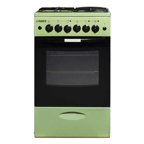 Комбинированная плита Reex CGE-531 ecGn Green в Онлайн Трейд