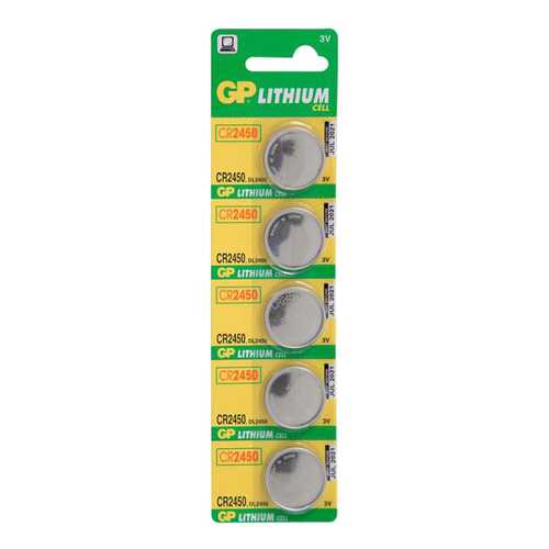 Батарейка GP Batteries CR-BC5 CR2450 5 шт в Онлайн Трейд