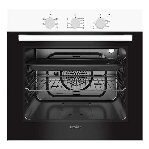 Встраиваемый электрический духовой шкаф Simfer B6EW16011 White в Онлайн Трейд