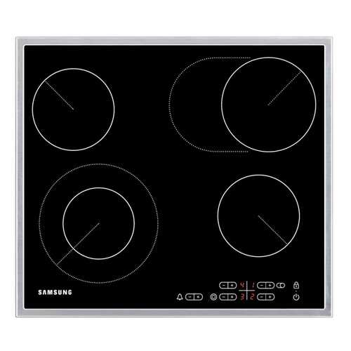Встраиваемая варочная панель электрическая Samsung C61R2CAST Black в Онлайн Трейд