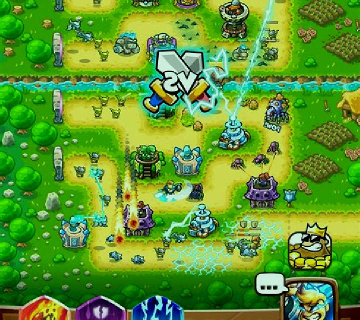 Tower Rush crash game gameplay screen